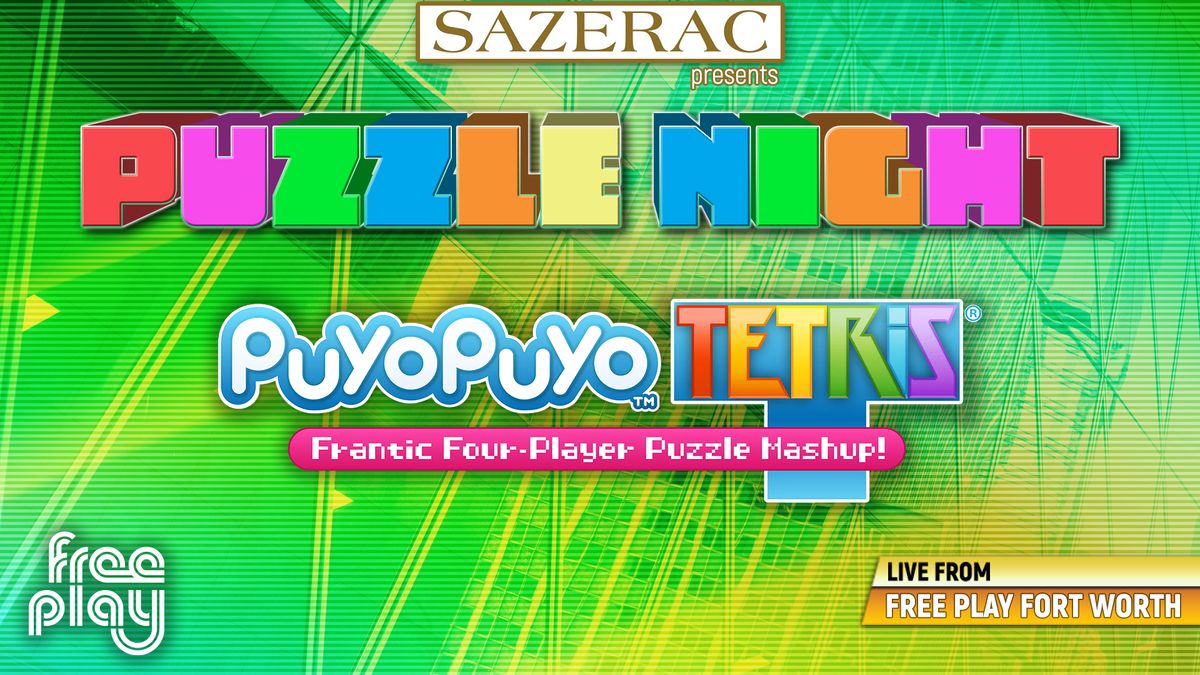 Sazerac presents: Puzzle Night - Puyo Puyo Tetris