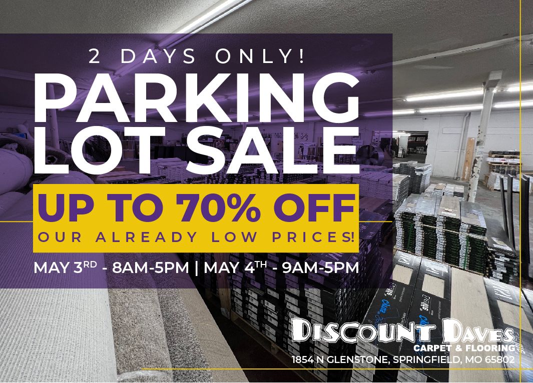 MASSIVE Flooring Sale - up to 70% OFF