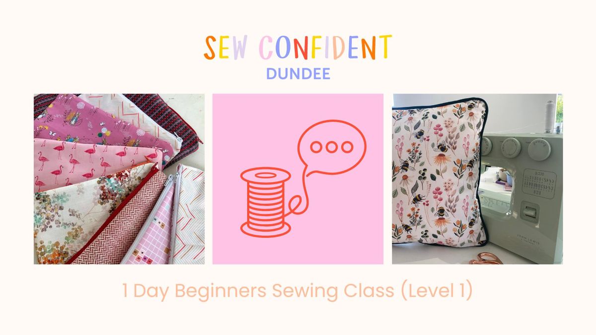 1 Day Beginners Sewing Class (Part 2)