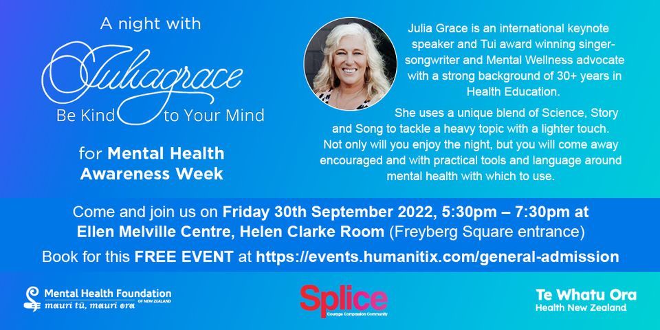 Mental Health Awareness week with Splice & Julia Grace