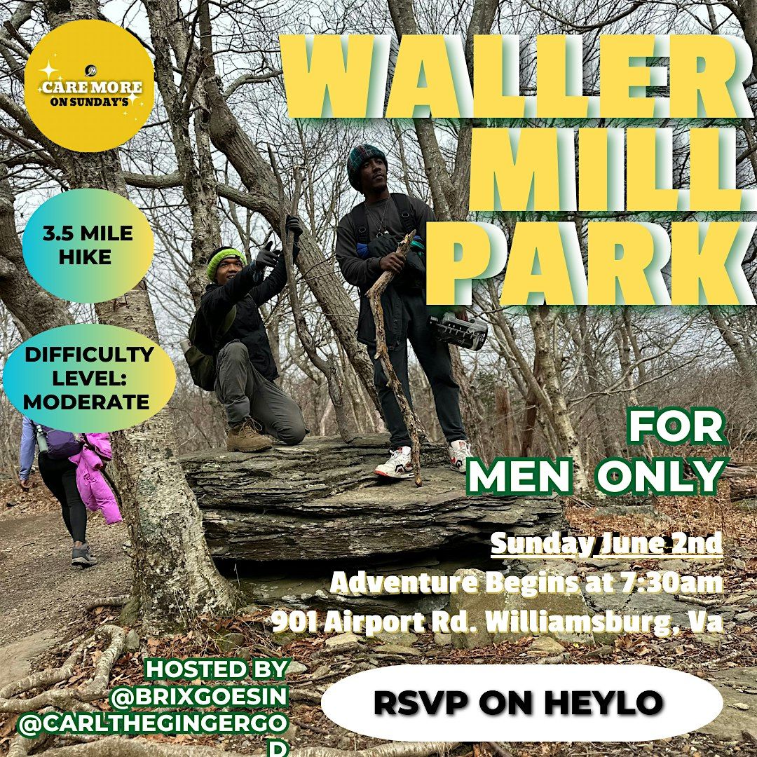 Men ONLY! Waller Mill Park - 3.5 Mile Hike through Nature