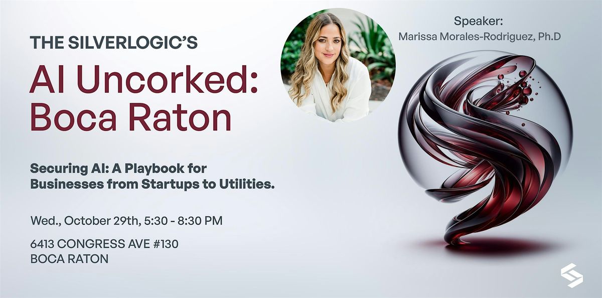 AI Uncorked: Monthly AI Expert Speakers and Networking over Wine