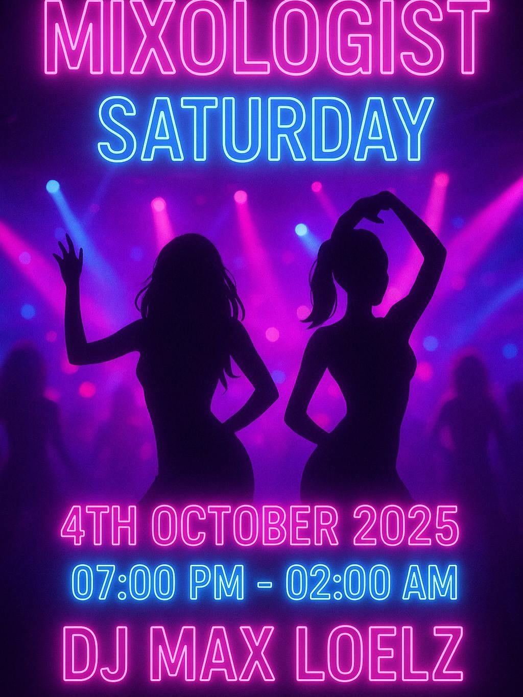 Mixologist Saturdays 