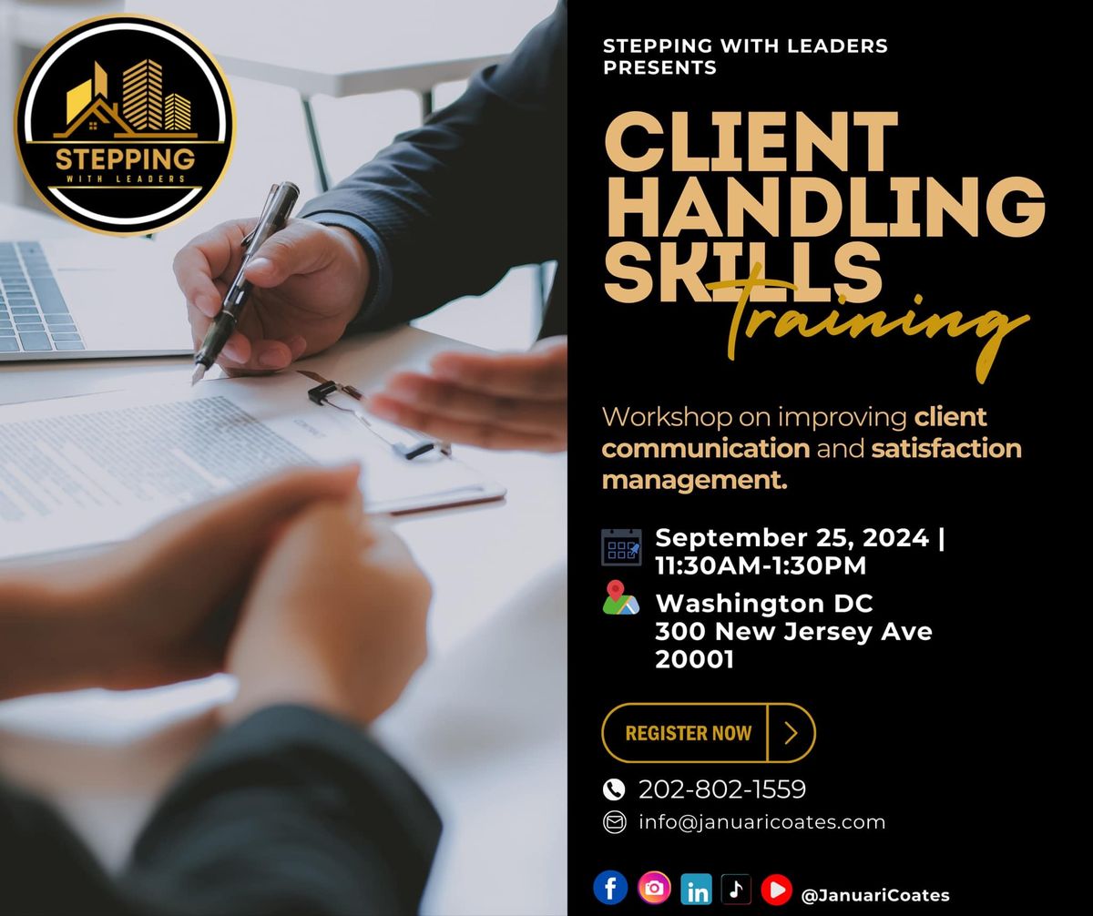 Client Handling Skills Training