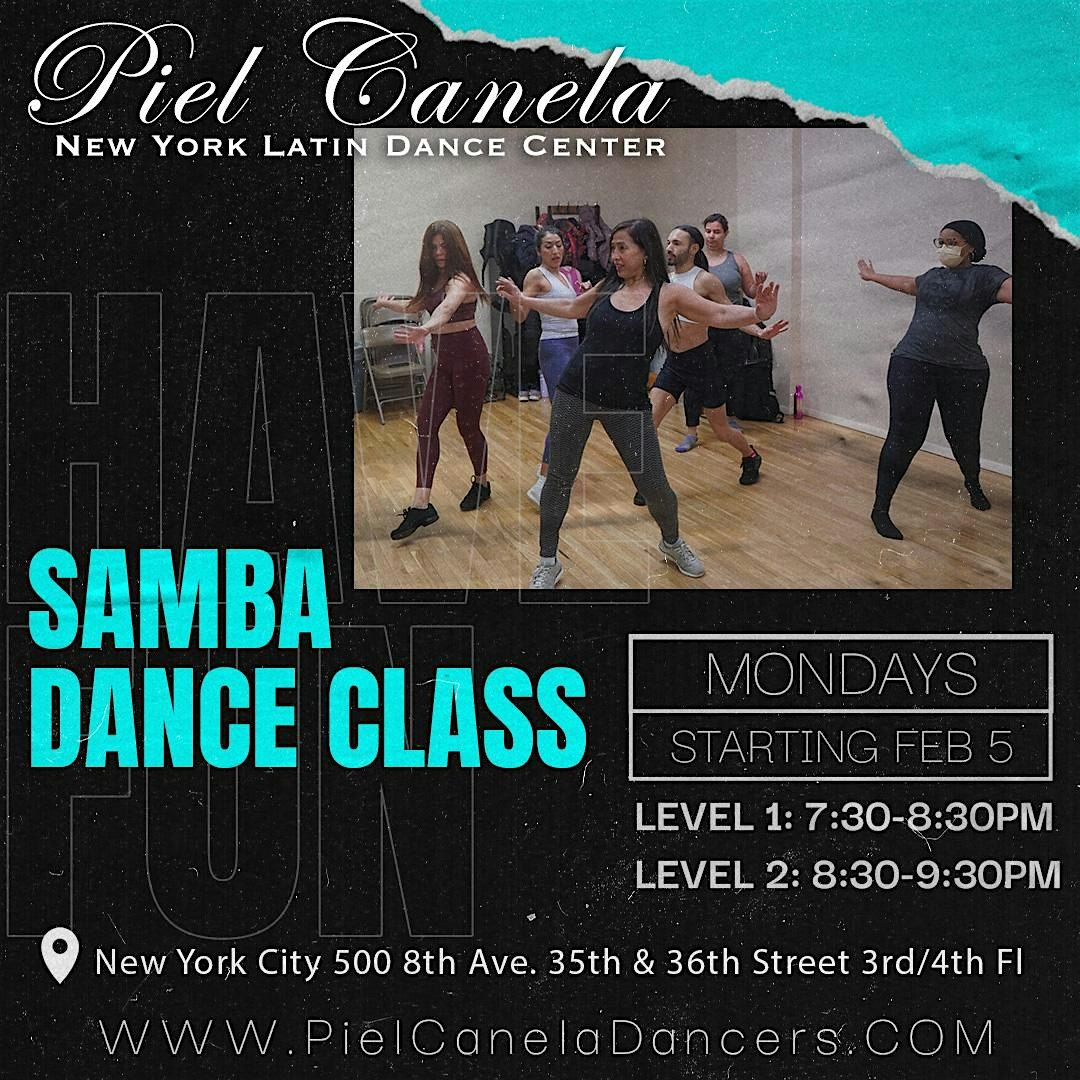 Samba Dance Class, Level 2  Advanced-Beginner