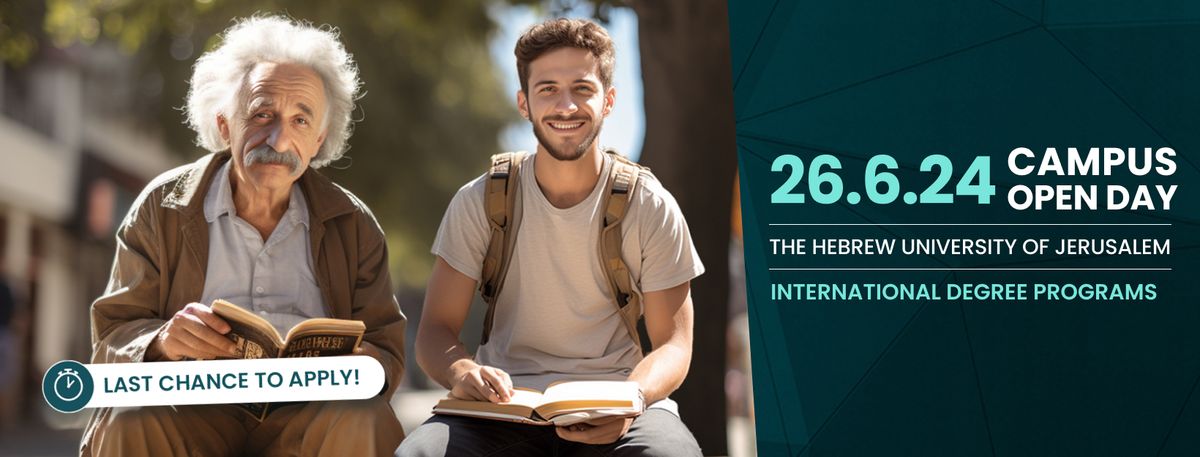 Hebrew University Digital Open Day - International Degree Programs