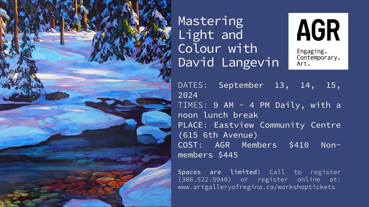 Mastering Light & Colour with David Langevin