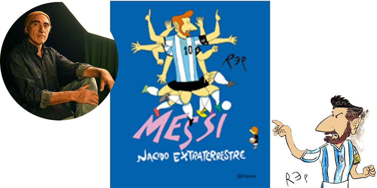 MESSI N\u00c9 EXTRATERRESTRE - PR\u00c9SENTATION DU LIVRE BD