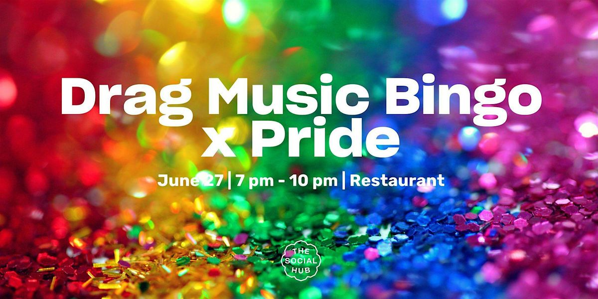 Drag Music Bingo x Pride