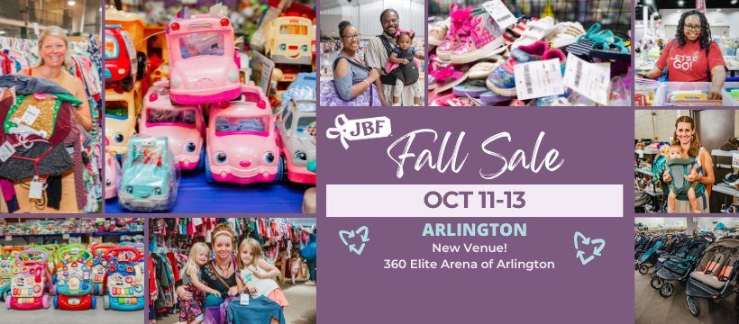 HUGE Kids' Consignment Sale Event ~ JBF Arlington!