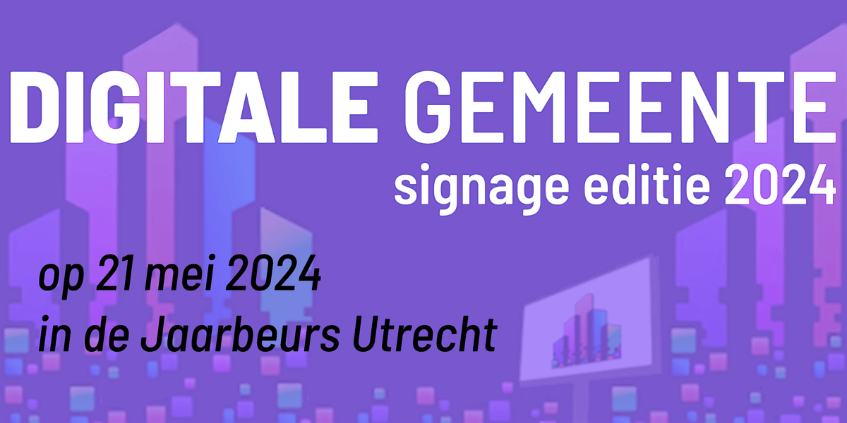Digitale Gemeente \u2014 Signage Editie 2024
