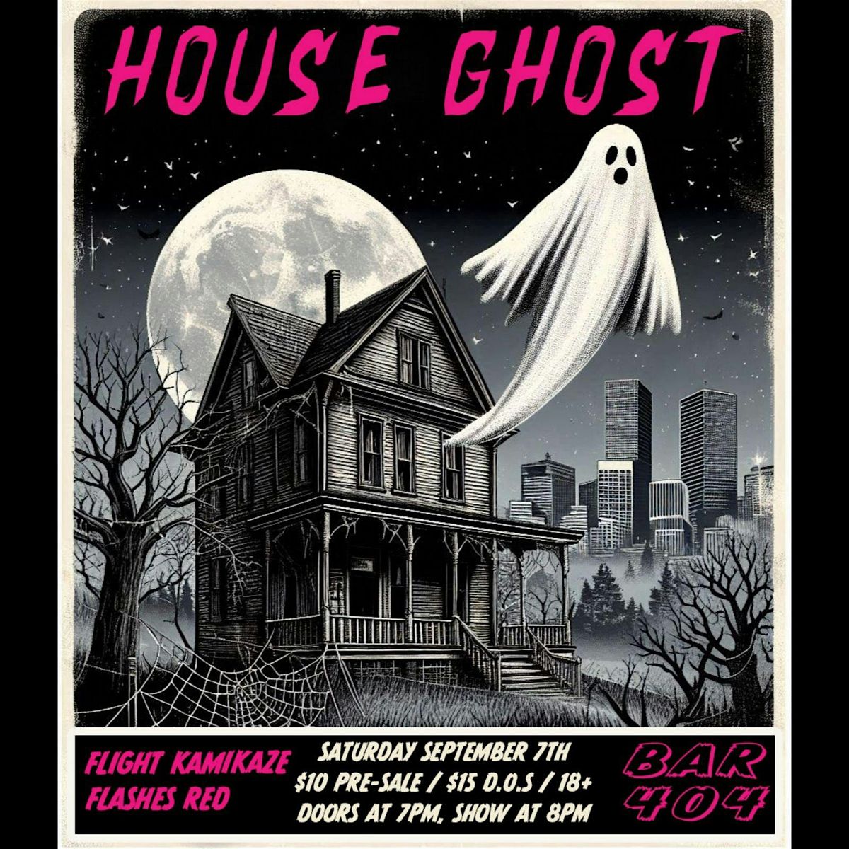 House Ghost, Flight Kamikaze & Flahes Red