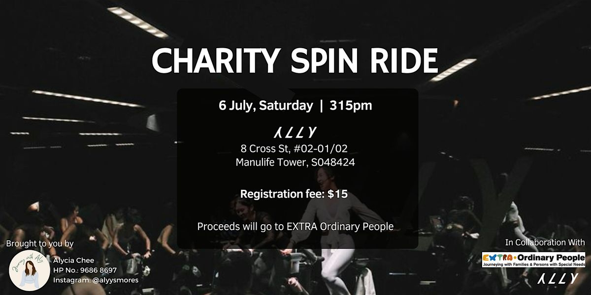 CHARITY SPIN RIDE