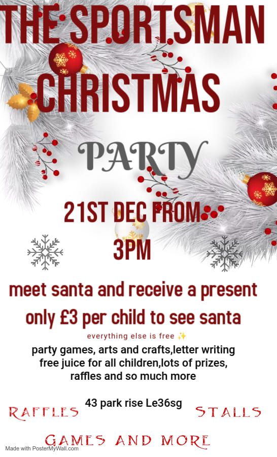 The Sportsman's Annual Christmas Party