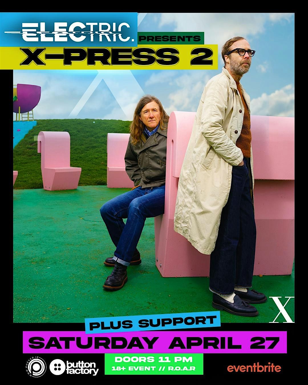 X-PRESS 2 (Rocky & Diesel) Live in Dublin Saturday April 27th