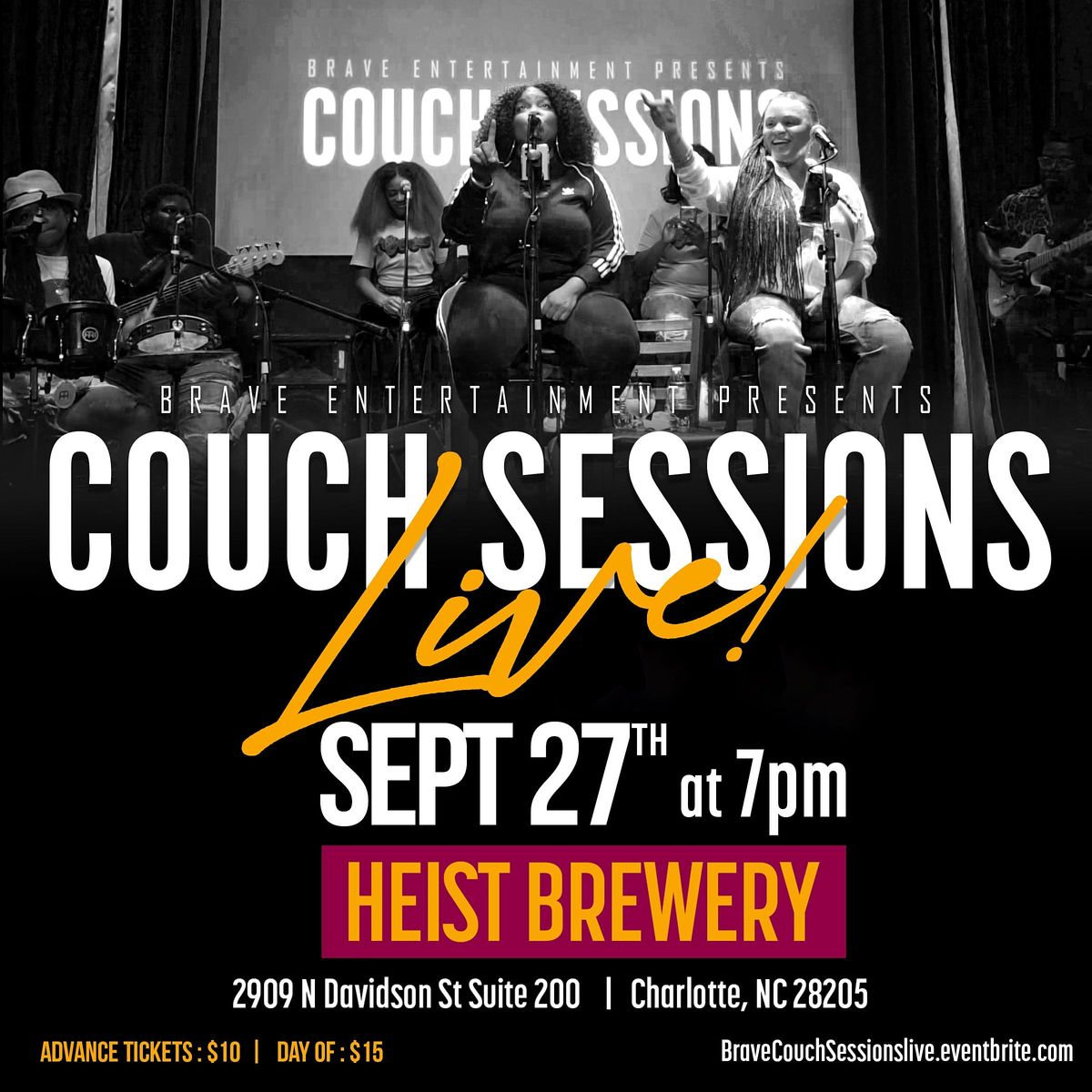 BRAVE COUCH SESSIONS LIVE