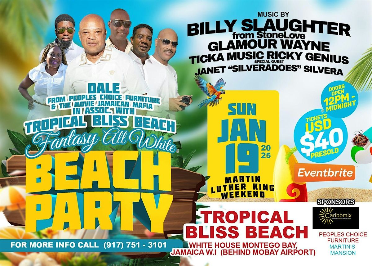 FANTASY ALL WHITE BEACH PARTY