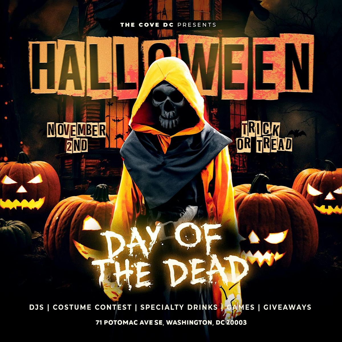 Day of the Dead Halloween Bash @ The Cove