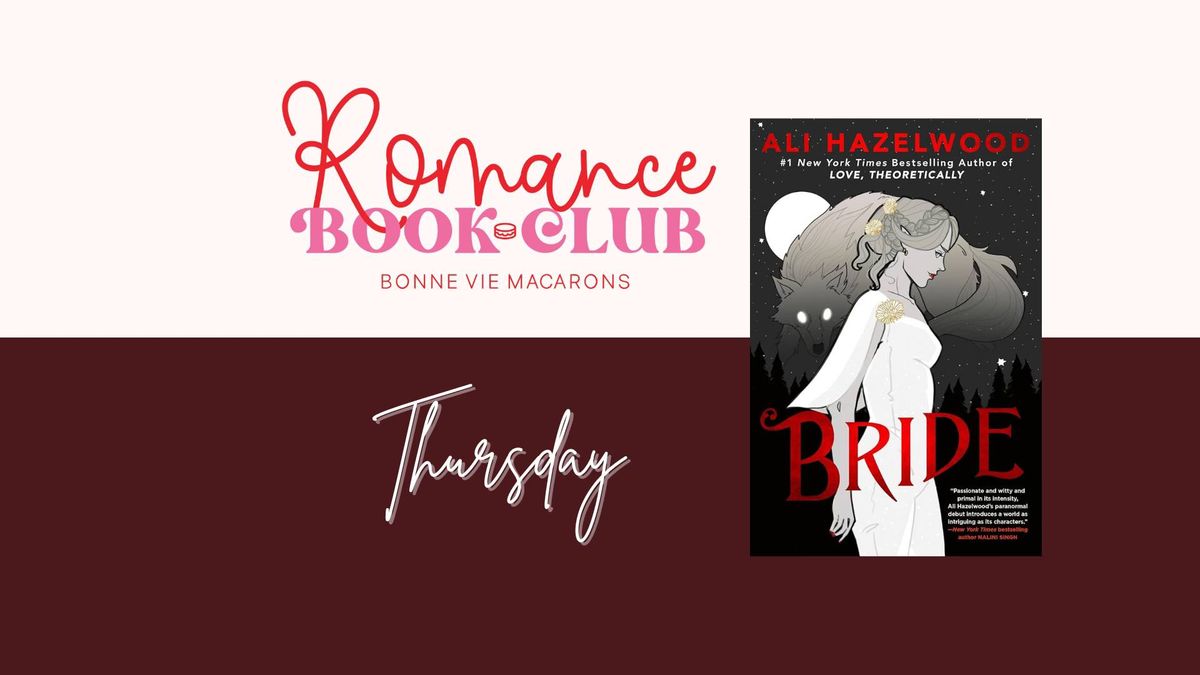 BVM Romance Book Club - Thursday