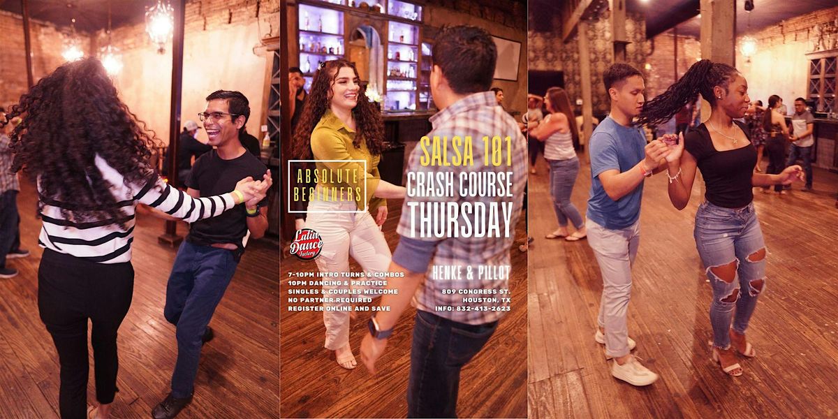 Salsa 101 Crash Course for Beginners @ Henke. Thursday 11\/14