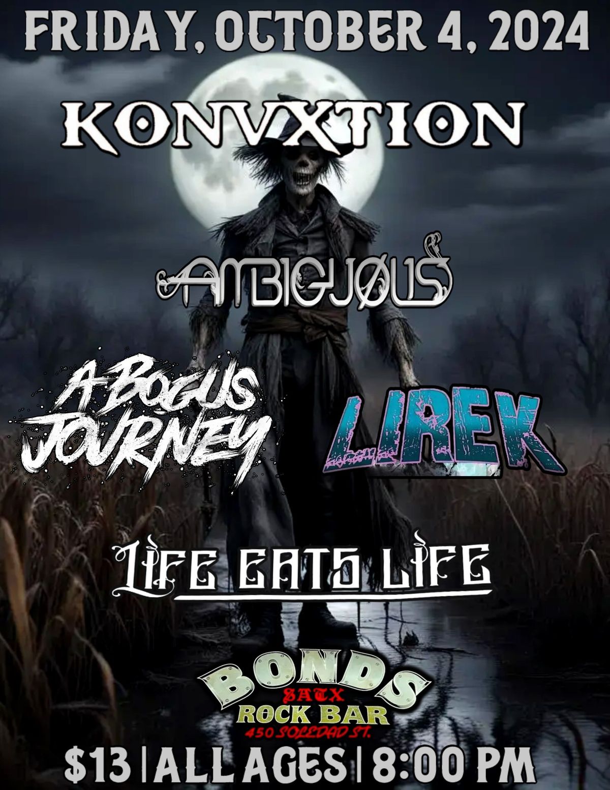 Konvxtion | Ambiguous | A Bogus Journey | Lirek | Life Eats Life