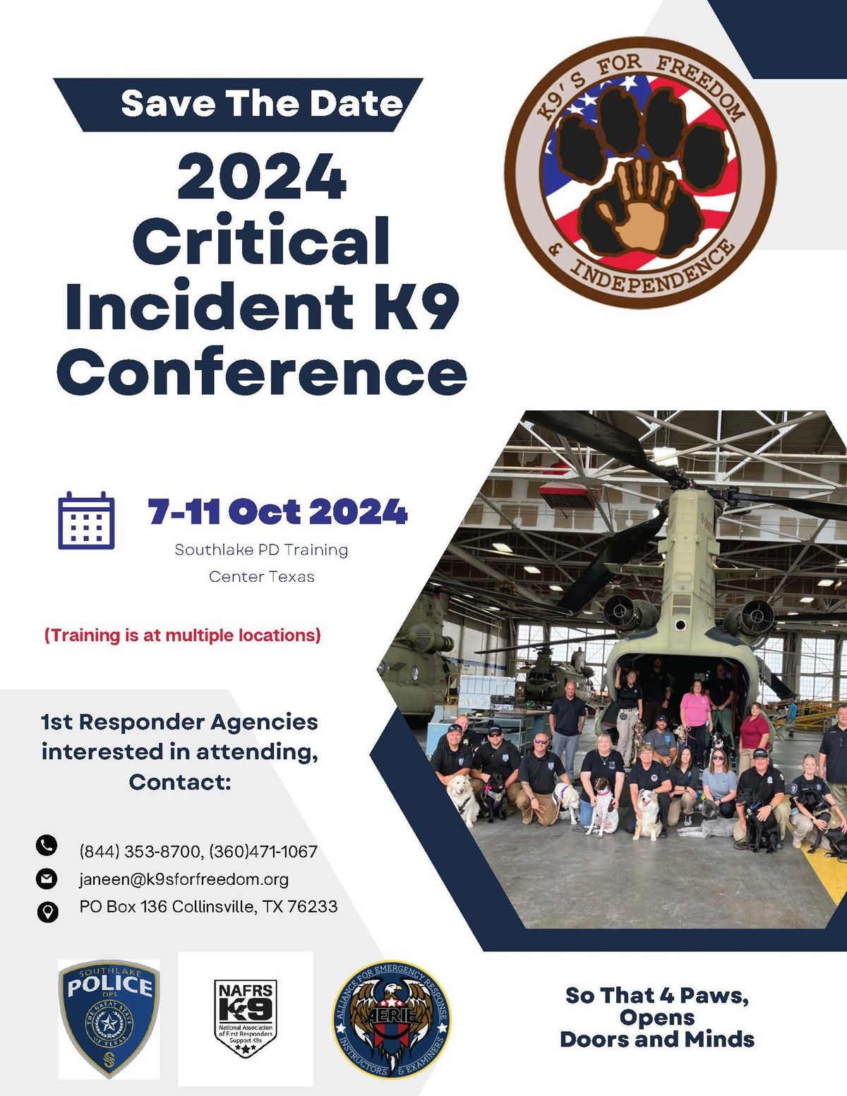 2024 Critical Incident K9 Conference