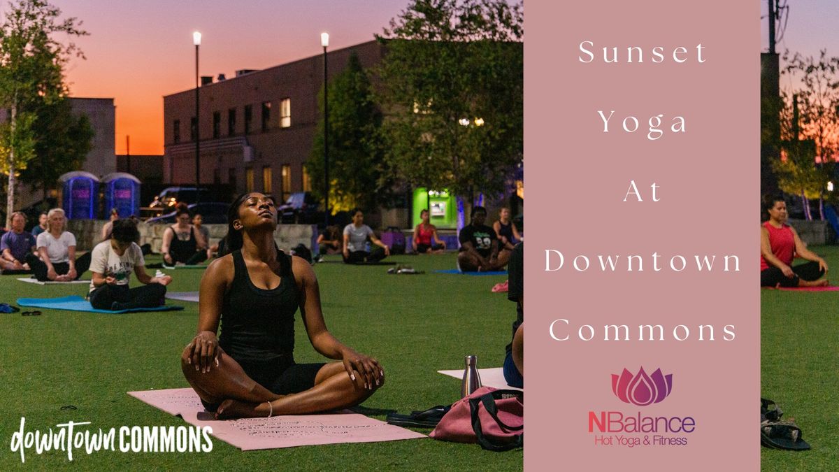 Sunset Yoga | Downtown Commons