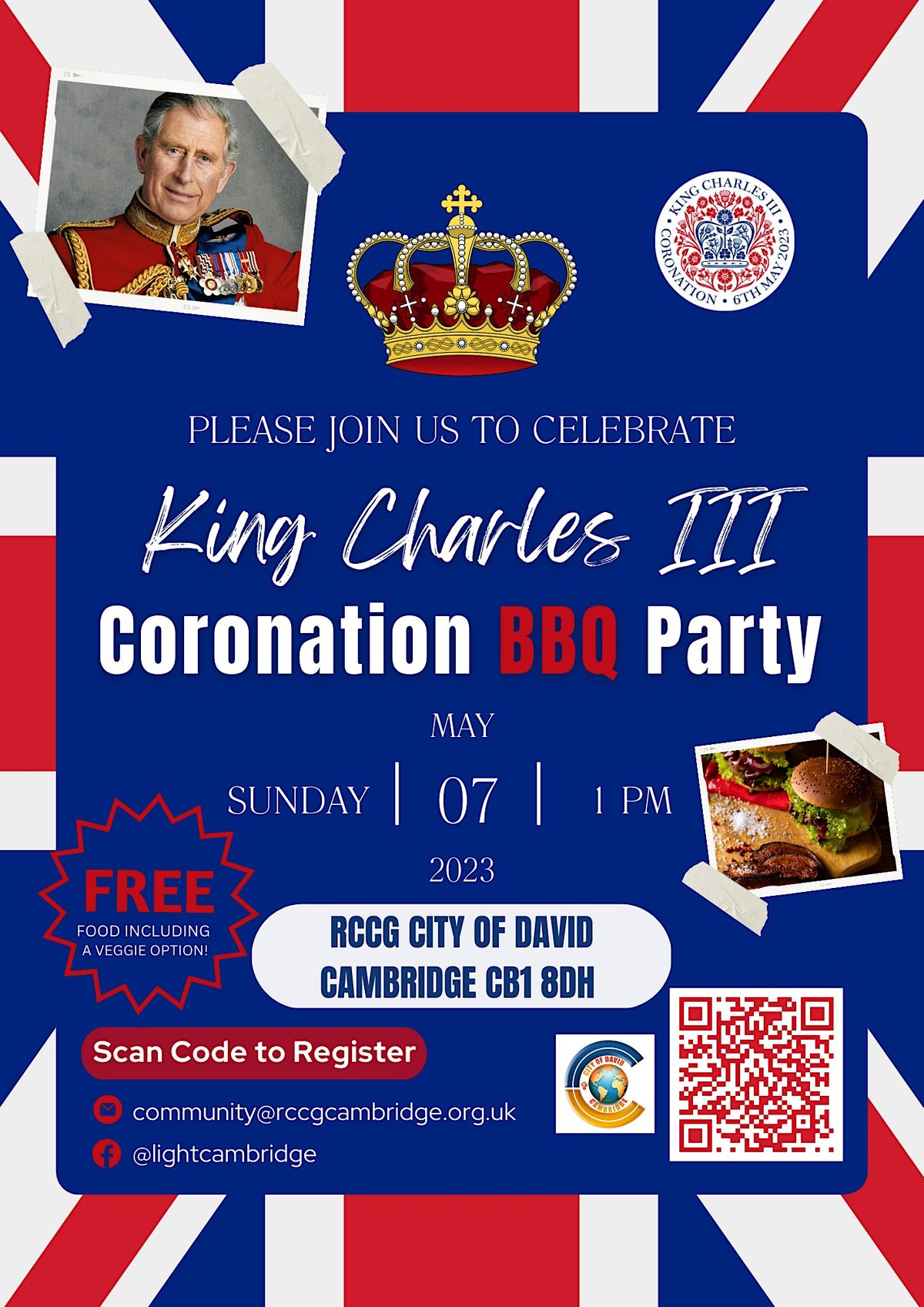 King Charles III Coronation BBQ Party