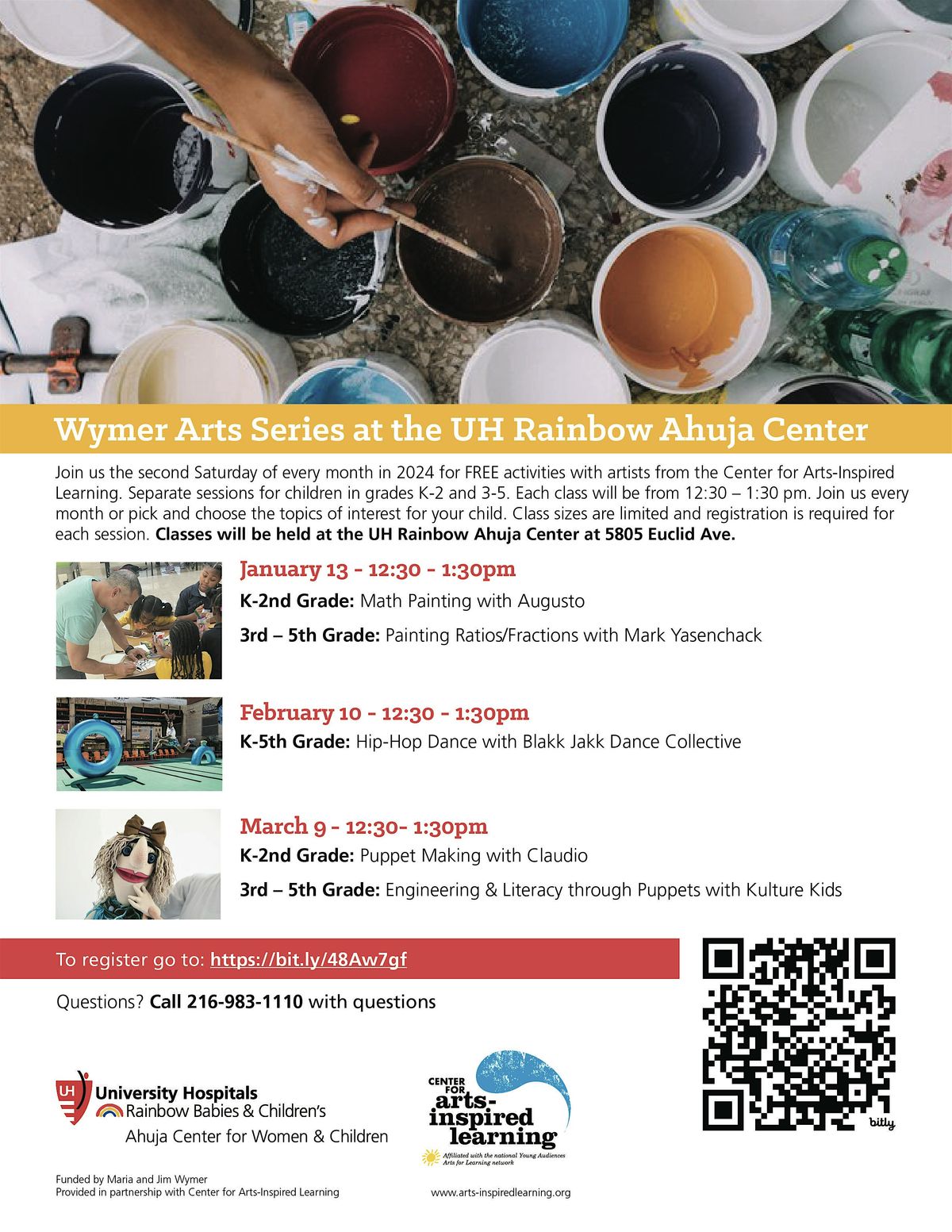 Wymer Arts Series at UH Rainbow Ahuja Center for Women & Children