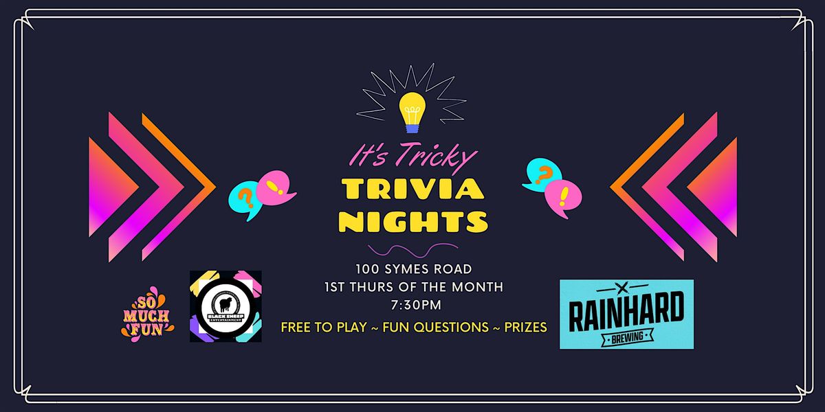 Trivia Night at Rainhard Brewing Co.