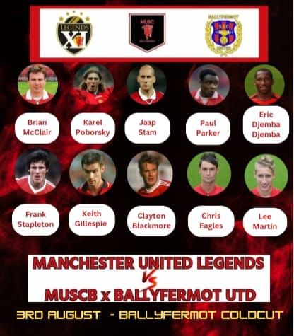 Ex Manchester United Exhibition Match.