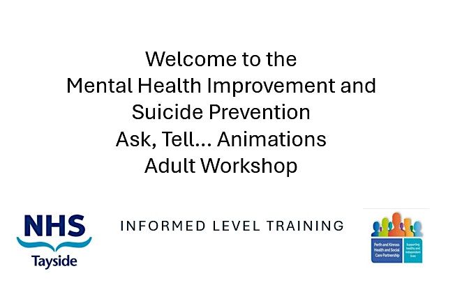 Mental Health Improvement and Suicide Prevention Workshop