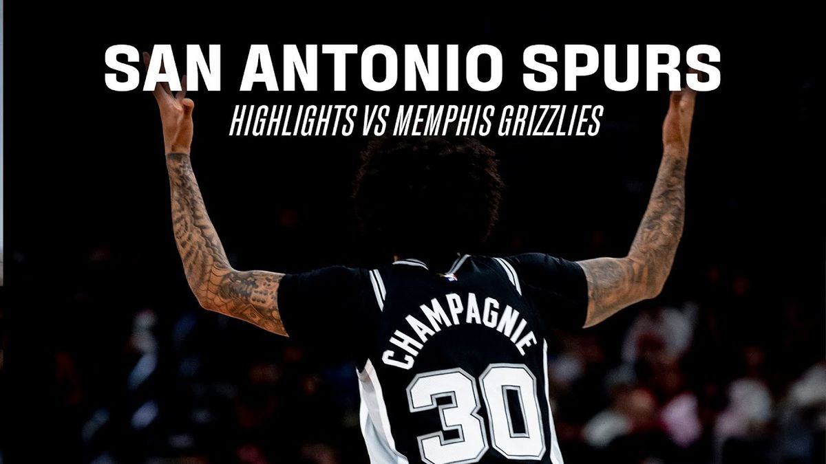 Memphis Grizzlies at San Antonio Spurs at Frost Bank Center