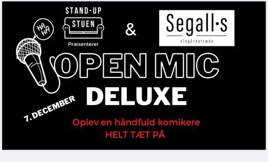 Open mic Deluxe \/\/ Caf\u00e9 Segalls
