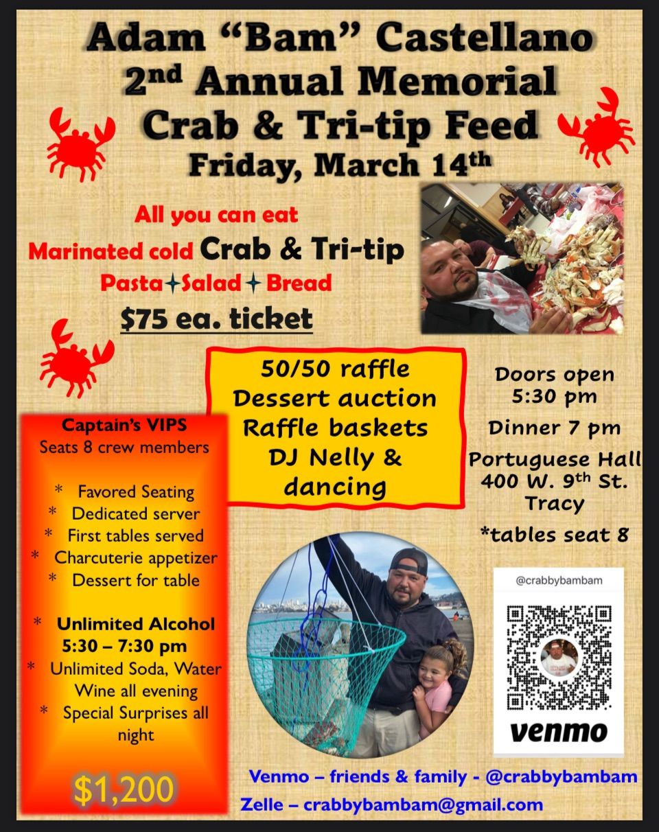 Memorial Crab & Tri-tip Feed