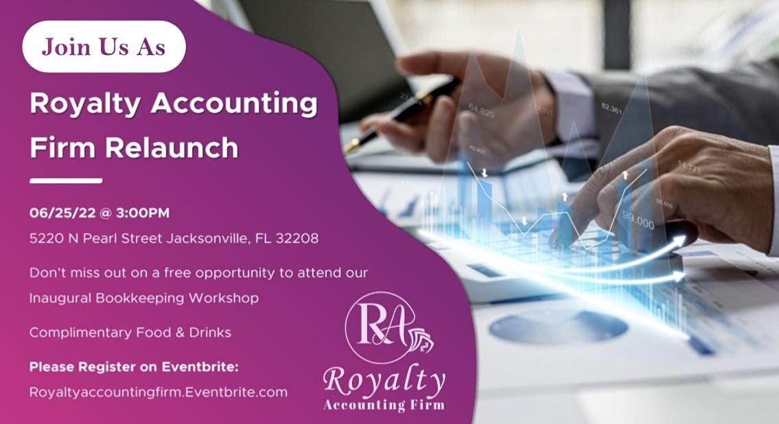 Royalty Accounting Firm Relaunch Party
