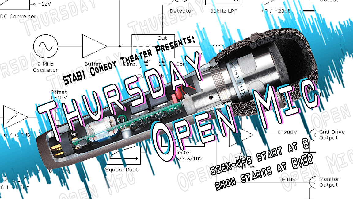 the STAB! mic (Thursday) - Comedy Open Mic