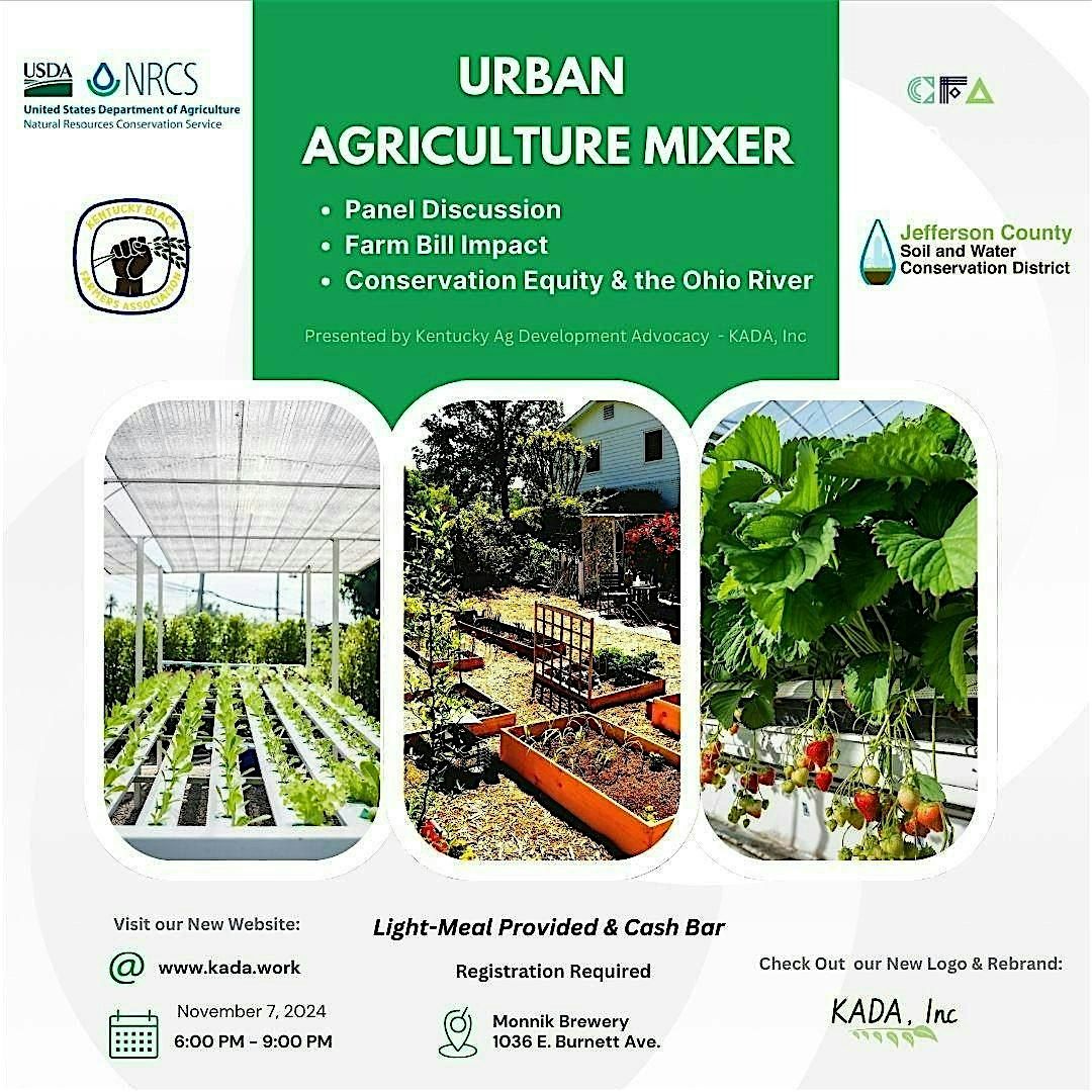 Building Sustainable Equity - Urban Agricultural Mixer