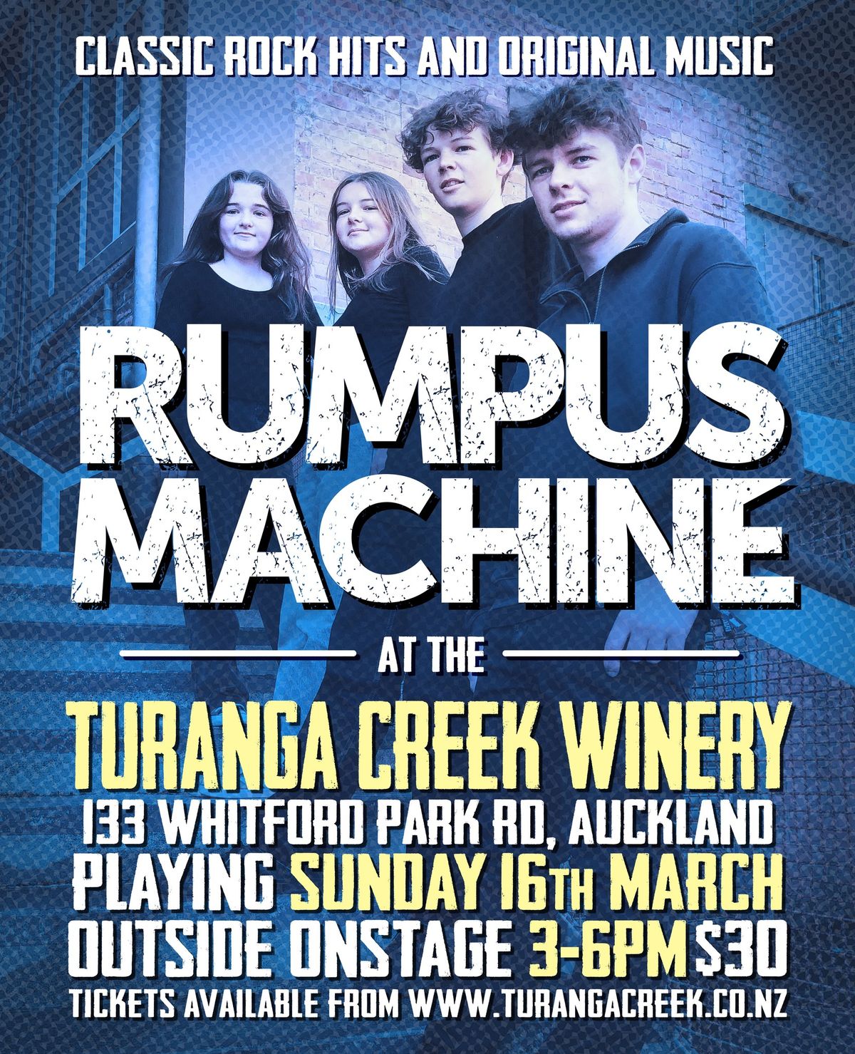 Rumpus Machine Classic Rock in the Vines