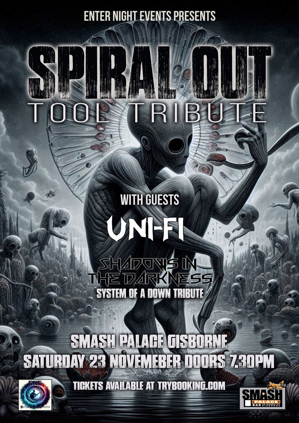 Spiral Out - Tool Tribute with UNI-FI and Shadows in the darkness