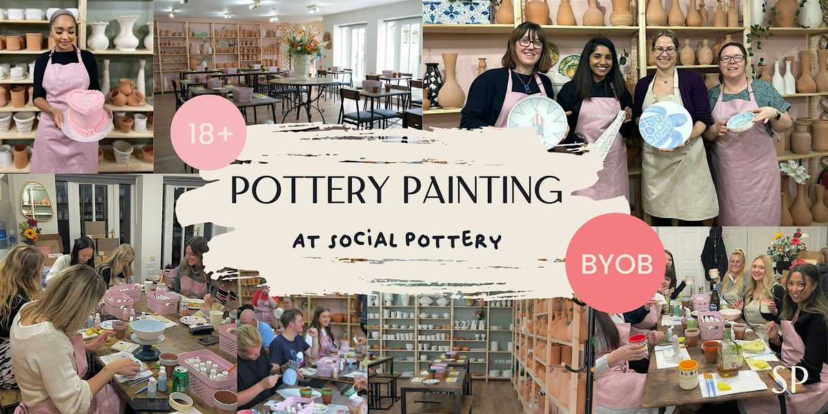 MK Late Night Pottery Painting Experience