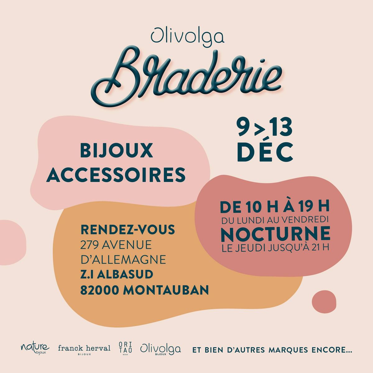 BRADERIE OLIVOLGA - MONTAUBAN