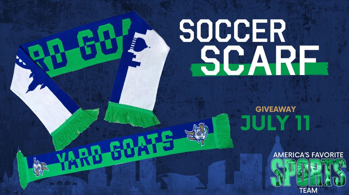 Soccer Scarf Giveaway
