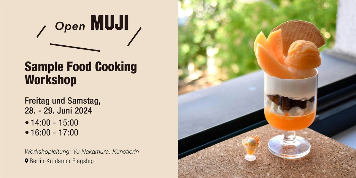 Sample Food Cooking Workshop with Yu Nakamura