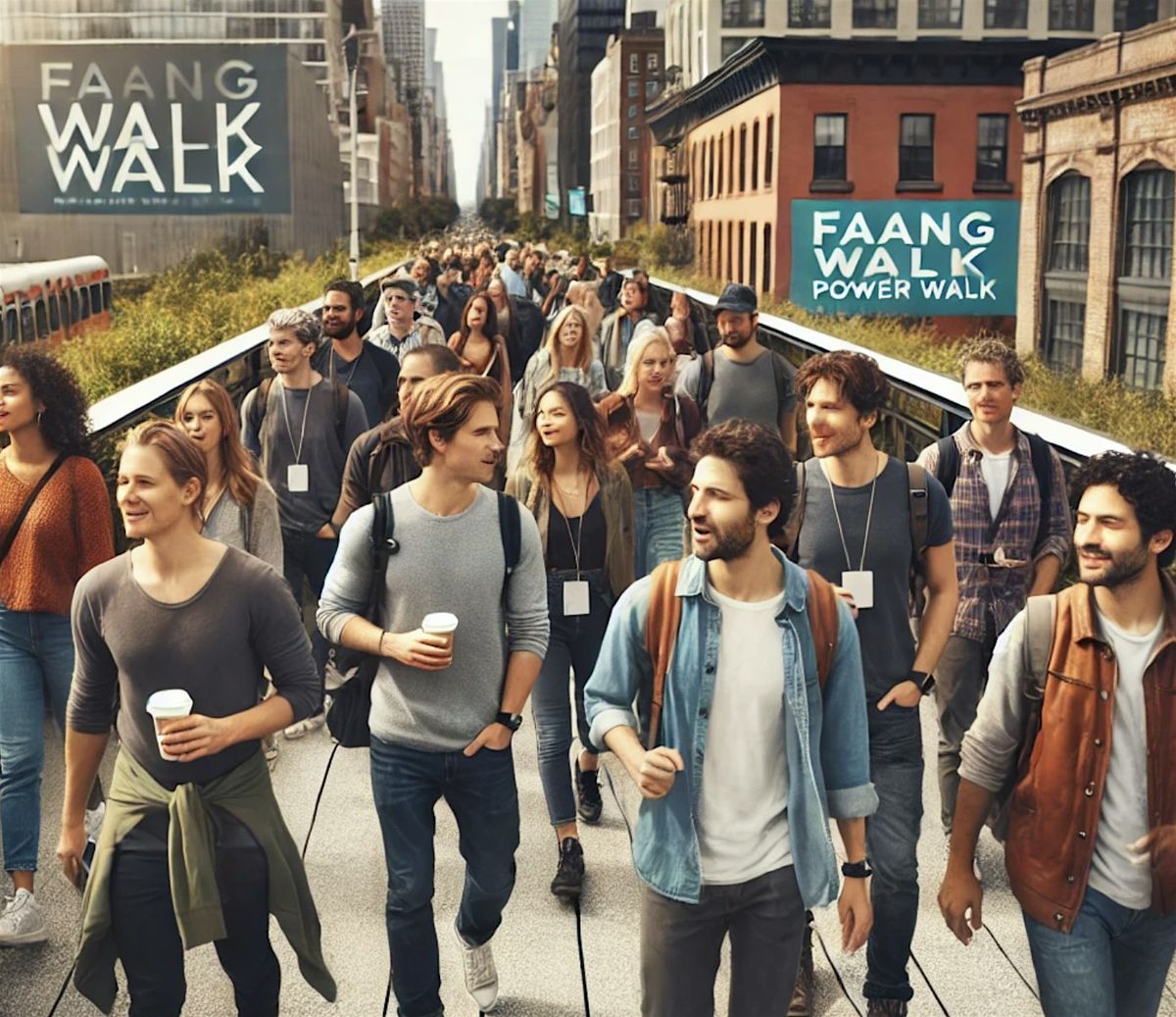 FAANG Walk \/ Part of Creators and Founders Power Walk