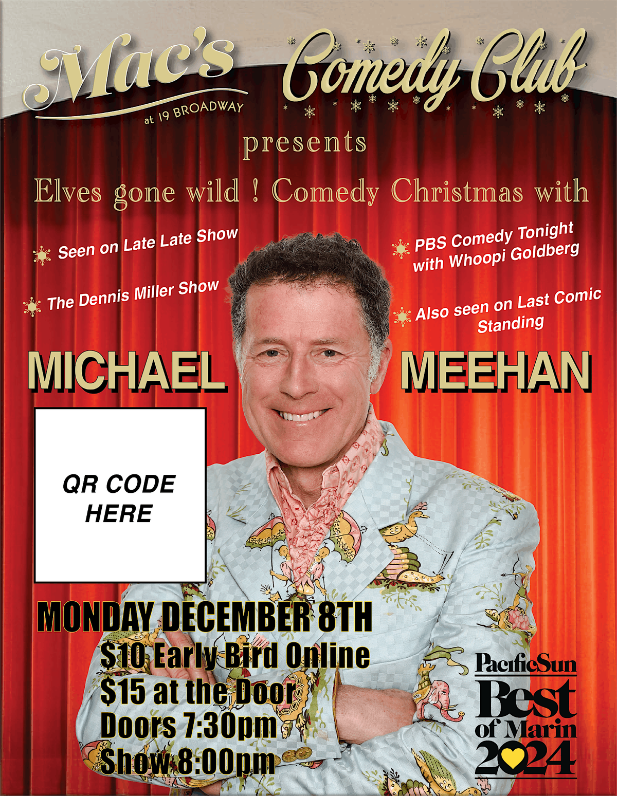 Elves Gone Wild! \u2013 Comedy Christmas with Michael Meehan