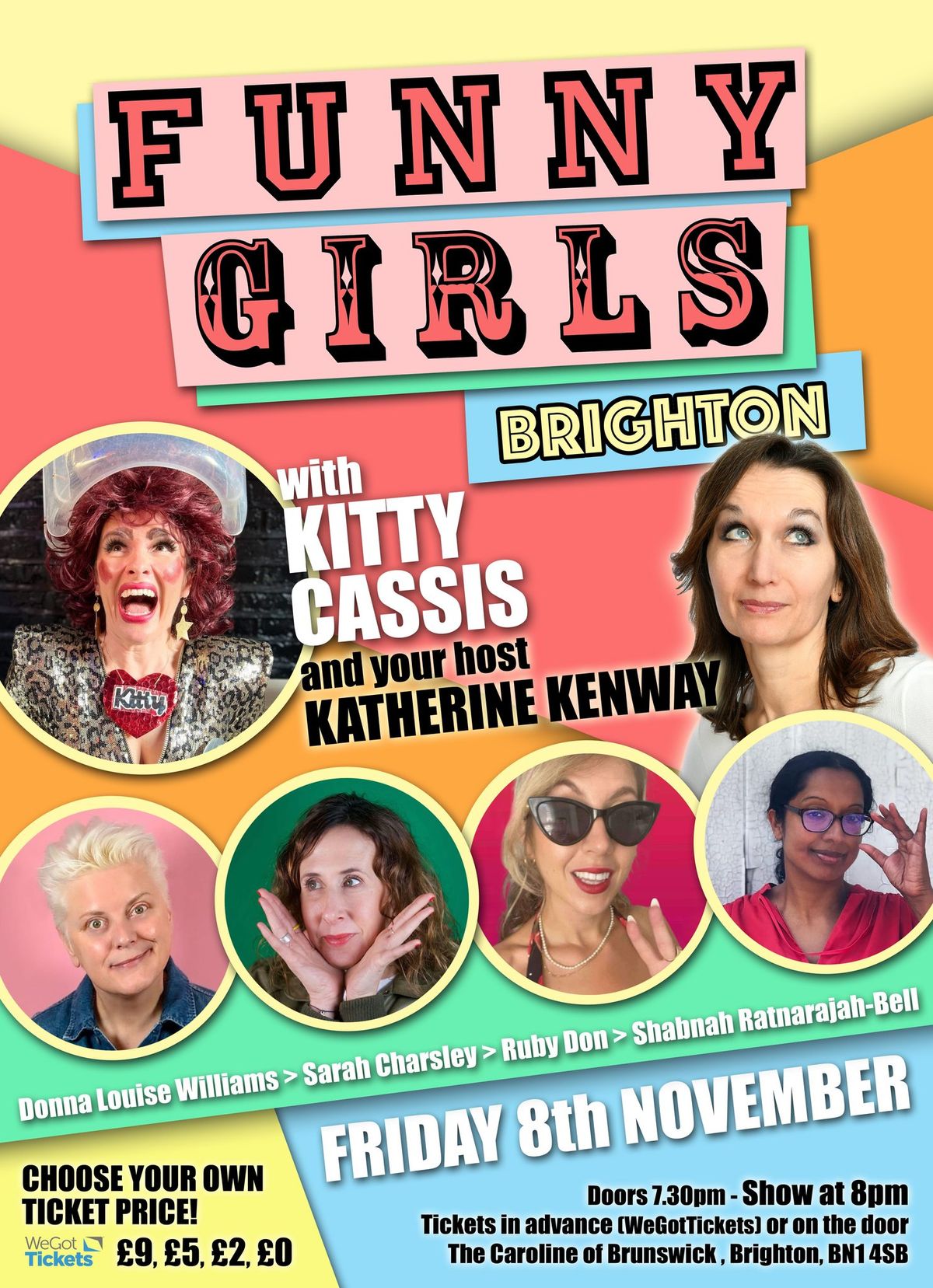 Funny Girls! Brighton \/\/ 8 Nov