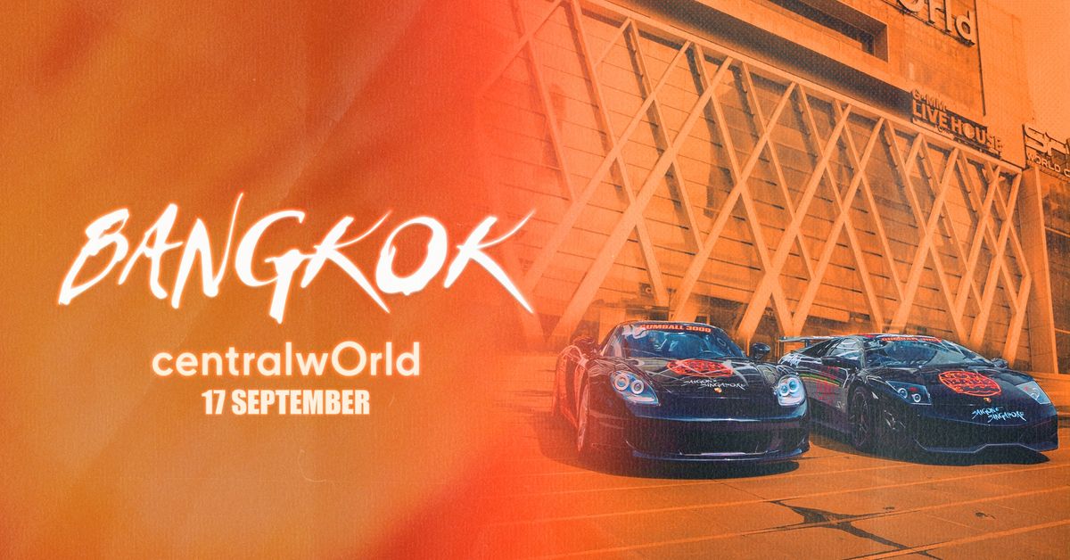 Gumball 3000 Comes to Bangkok