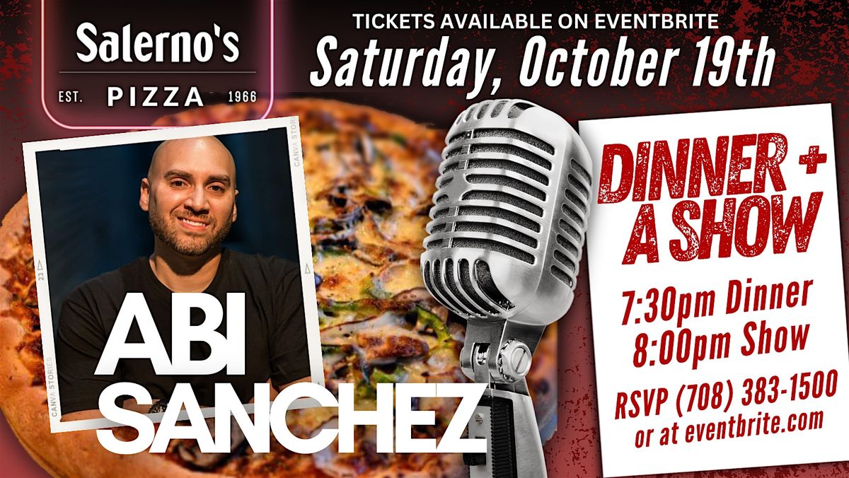 October 2024 Dinner + A Show  - STAND UP COMEDY OAK PARK