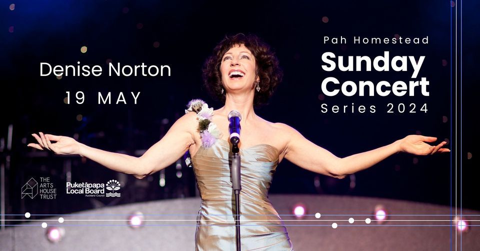 Denise Norton presents LEGENDS: Sunday Concert Series